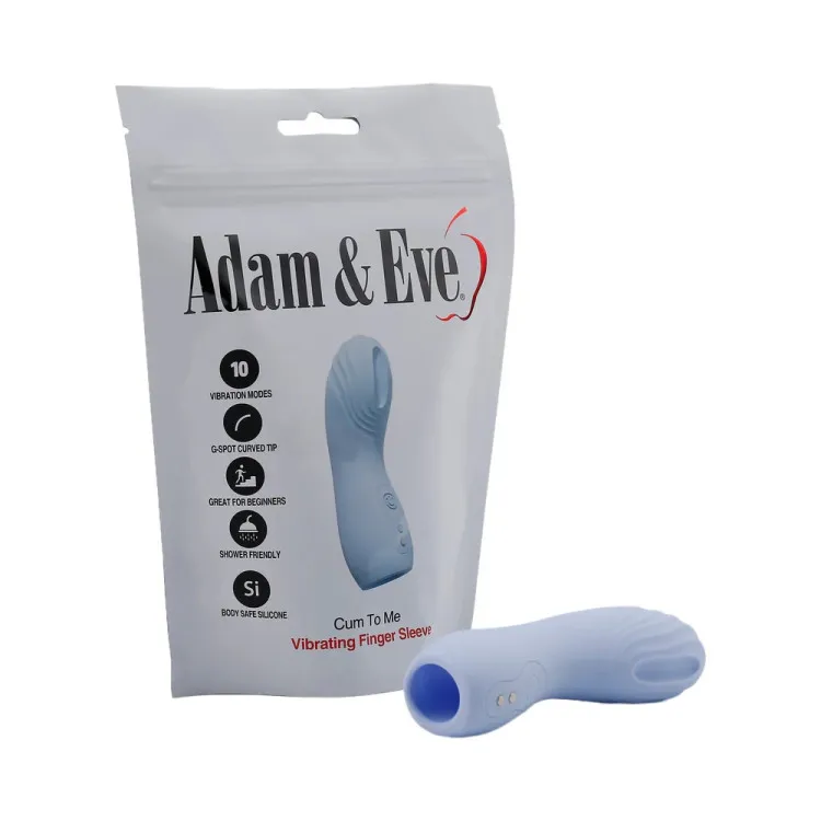 Cum To Me Vibrating Finger Sleeve Cum To Me Vibrating Finger Sleeve