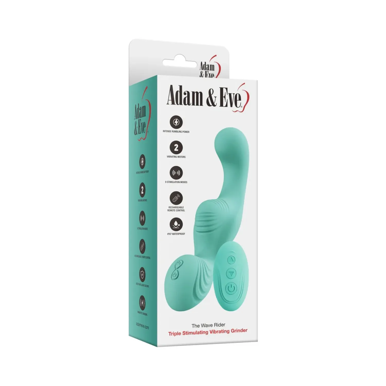 The Wave Rider Triple Stim Vibrating Grinder