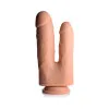 8 in. Double Shot Vibrating & Rotating Double Dildo with Remote 8 in. Double Shot Vibrating & Rotating Double Dildo with Remote