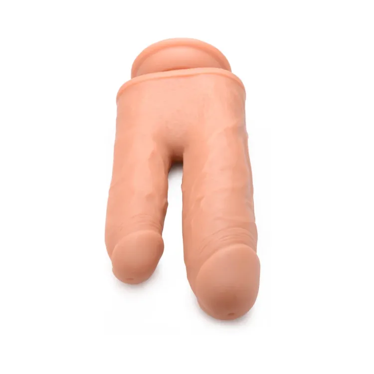 8 in. Double Shot Vibrating & Rotating Double Dildo with Remote 8 in. Double Shot Vibrating & Rotating Double Dildo with Remote