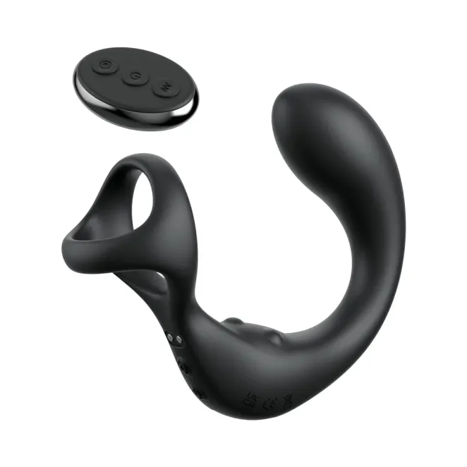 Anal Fantasy Elite Ass-Gasm Taint-Alizer Remote-Controlled Prostate Vibrator