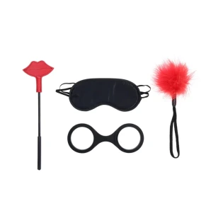 Sportsheets Ex's & Oh's Kiss Bondage Kit (4 Piece)