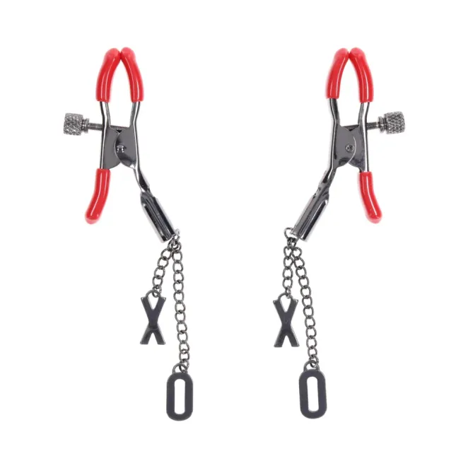 Ex's & Oh's Nipple Clamps
