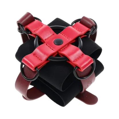 Ex's & Oh's Cross Cuffs