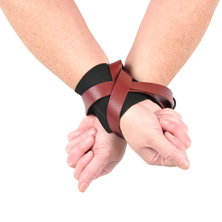 Ex's & Oh's Cross Cuffs Ex's & Oh's Cross Cuffs