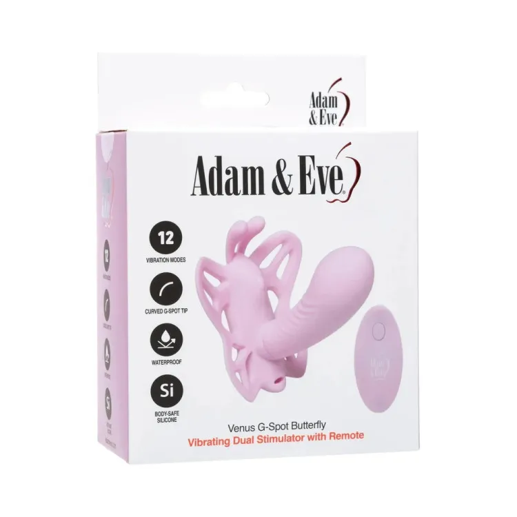 Venus G-Spot Butterfly Dual-Stim Vibe with Remote Venus G-Spot Butterfly Dual-Stim Vibe with Remote