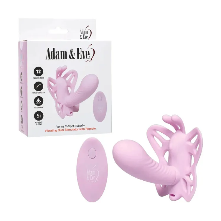 Venus G-Spot Butterfly Dual-Stim Vibe with Remote Venus G-Spot Butterfly Dual-Stim Vibe with Remote