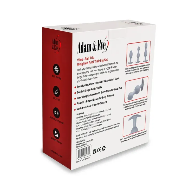 Vibra-Ball Trio Weighted Anal Training Set Vibra-Ball Trio Weighted Anal Training Set