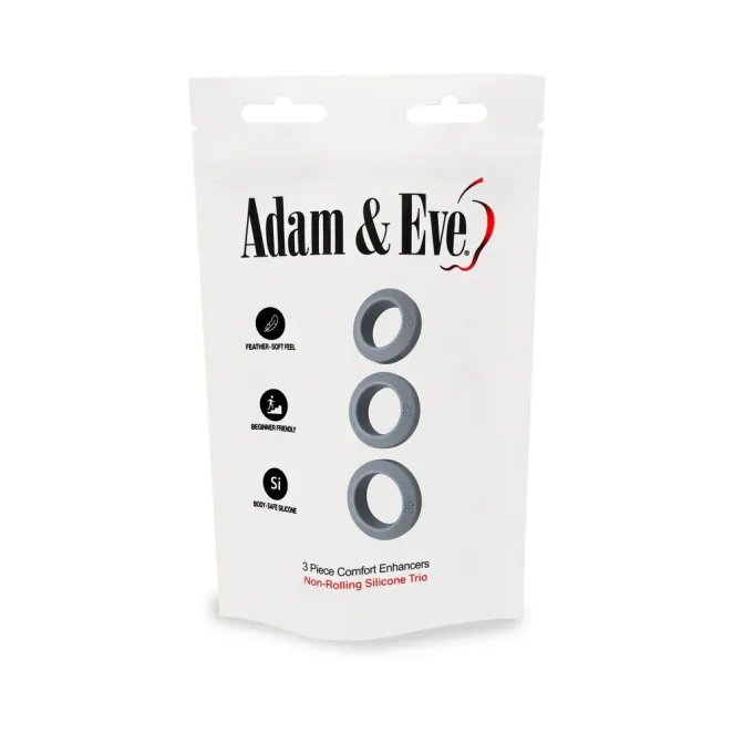 Comfort Enhancers 3pc Cock Ring Set