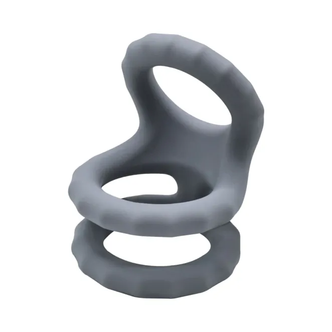 Adam's Ridged Triple Cock Ring Cage