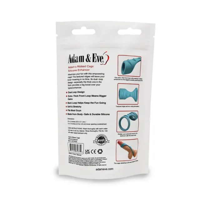 Adam's Ridged Cage Erection Enhancer