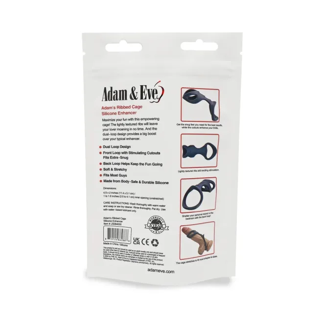 Adam's Ribbed Cage Erection Enhancer