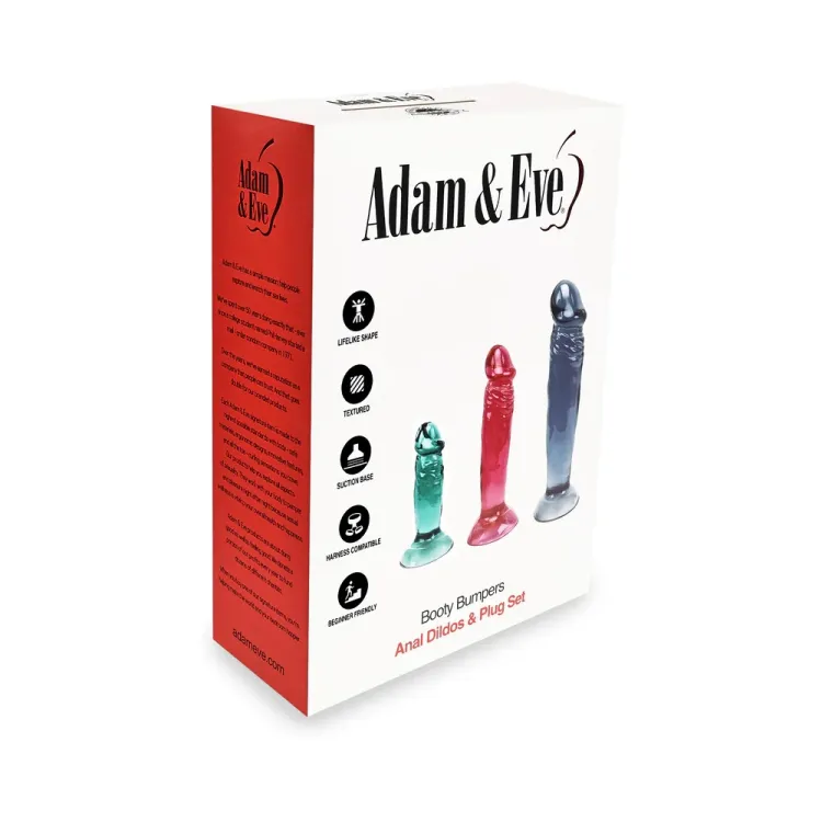 Booty Bumpers Anal Dildos & Plug Set Booty Bumpers Anal Dildos & Plug Set