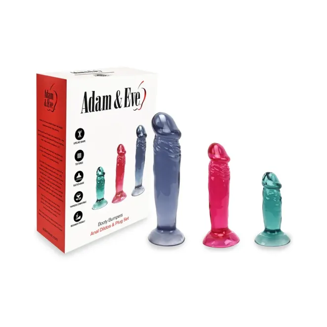 Booty Bumpers Anal Dildos & Plug Set