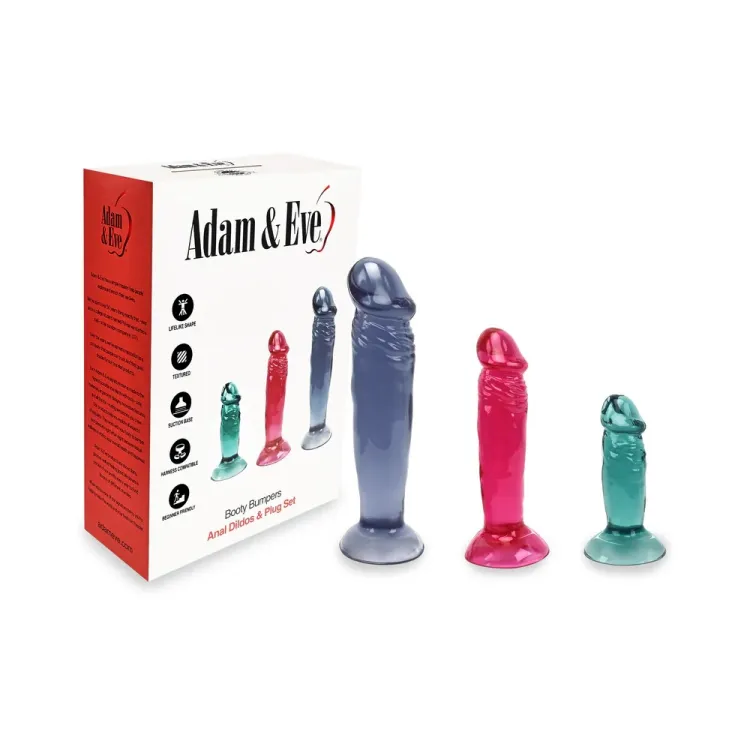 Booty Bumpers Anal Dildos & Plug Set Booty Bumpers Anal Dildos & Plug Set