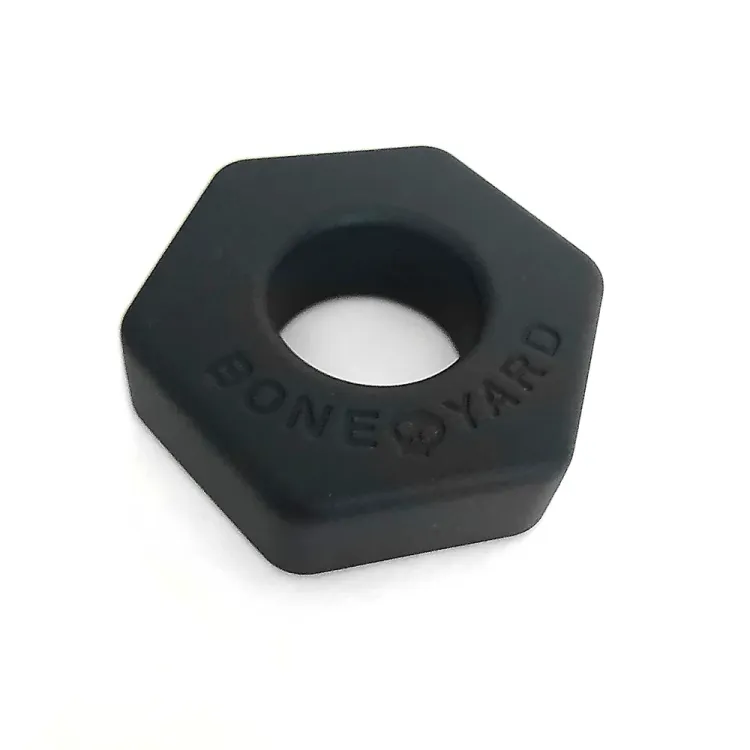 Boneyard Bust a Nut Cock Ring Black Boneyard Bust a Nut Cock Ring Black