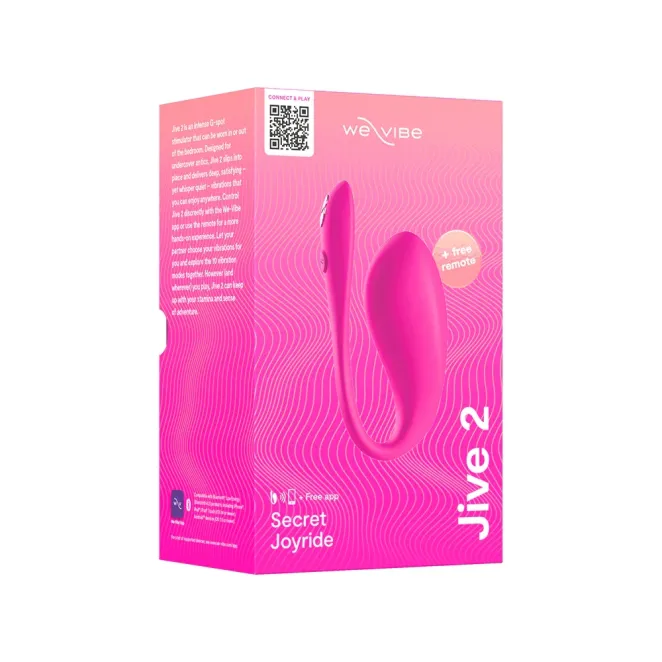 We-Vibe Jive 2 App Controlled Rechargeable Love Egg Vibrator