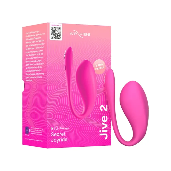 We-Vibe Jive 2 App Controlled Rechargeable Love Egg Vibrator