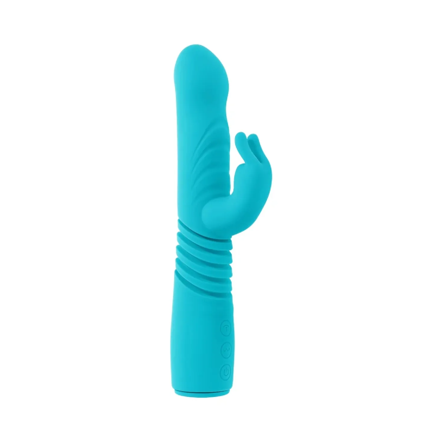 Evolved Bunny Hop Thrusting Rabbit Vibrator Teal