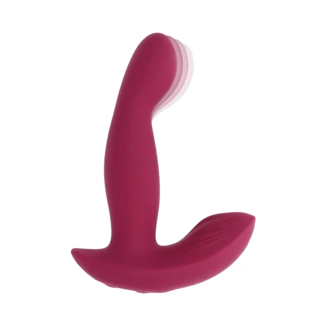 Evolved Come On Over Remote Controlled Come Hither Vibrator Burgundy