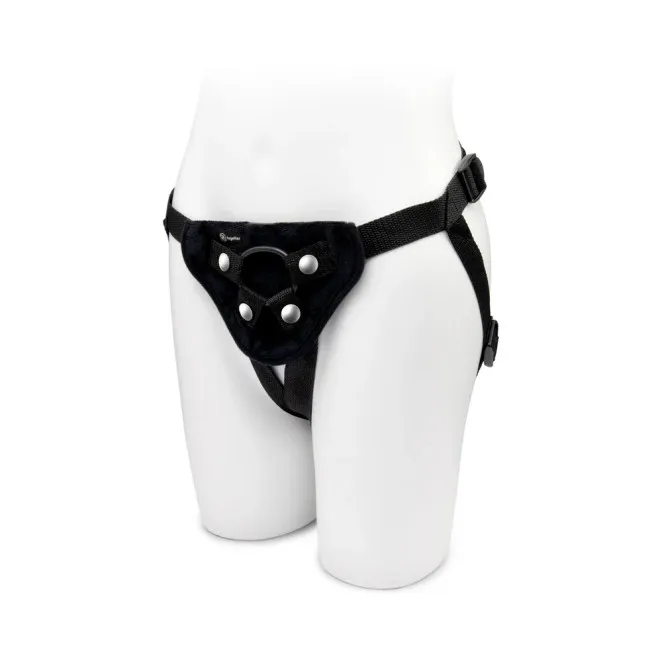 Together Pop 5.5 Inch Silicone Dildo & Harness Set – Pink