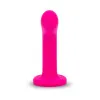 Together Pop 5.5 Inch Silicone Dildo & Harness Set – Pink