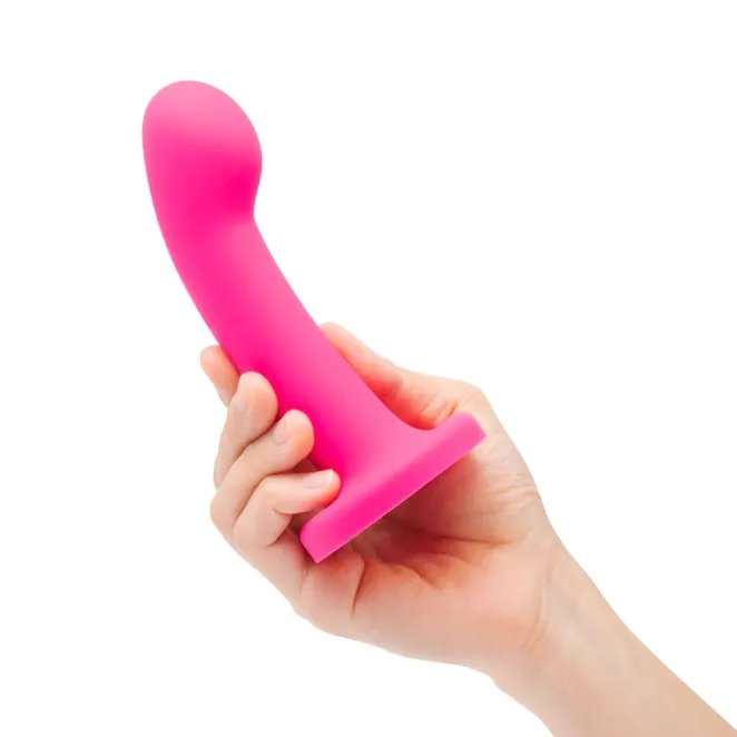 Together Pop 5.5 Inch Silicone Dildo & Harness Set – Pink