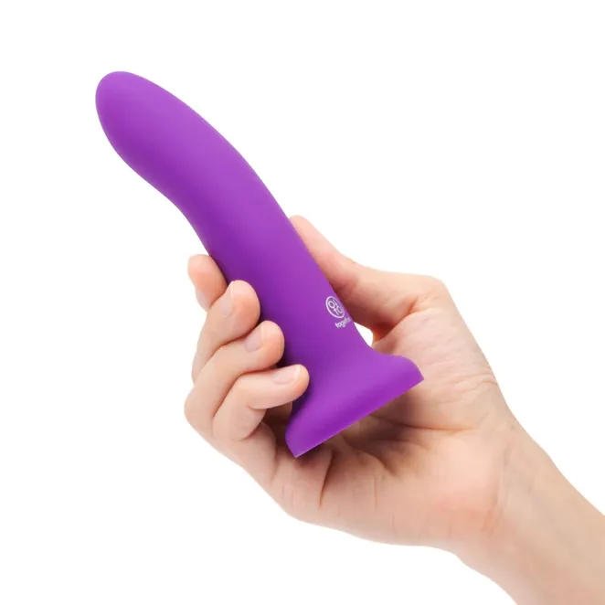 Together Duo Silicone Dildo & Harness Set 5.5 Inch & 8 Inch – Purple