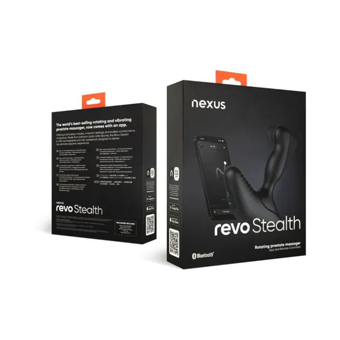 Nexus Revo Stealth App Controlled Rotating & Vibrating Prostate Massager