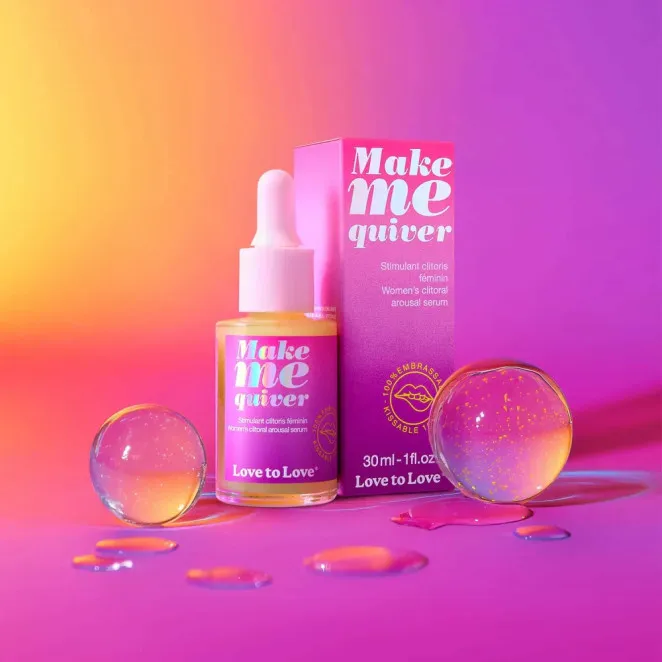 Love to Love Make Me Quiver Clitoral Arousal Serum 1 oz.
