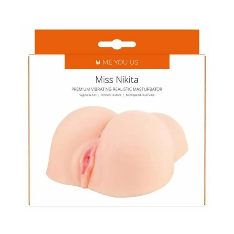 Miss Nikita Premium Vibrating Realistic Masturbator Vanilla Miss Nikita Premium Vibrating Realistic Masturbator Vanilla