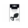 Trio of Jewels 3-Pc Anal Training Plug Set Black Trio of Jewels 3-Pc Anal Training Plug Set Black