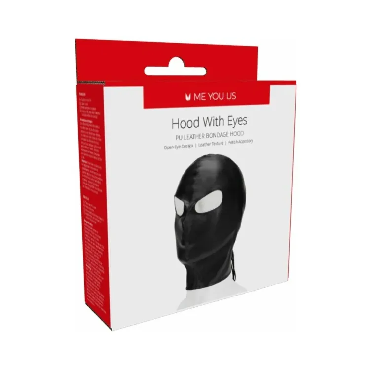 Bondage Hood with Eyes Bondage Hood with Eyes
