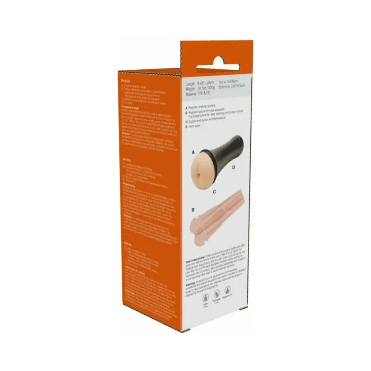 ULTRASTROKER Realistic Anal Stroker Vanilla ULTRASTROKER Realistic Anal Stroker Vanilla