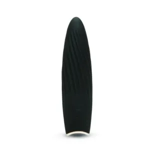 Me You Us Swirl Silicone Bullet Vibrator Black