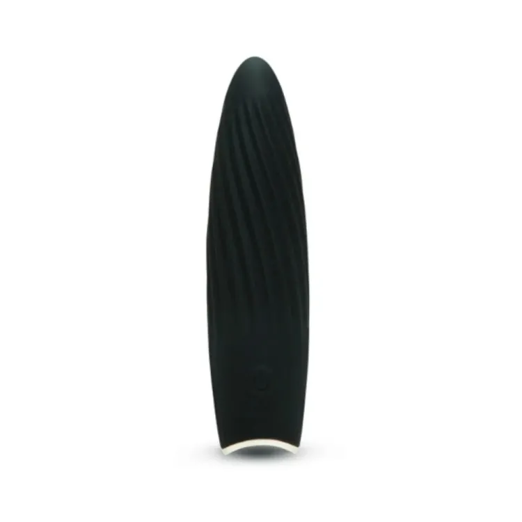 Me You Us Swirl Silicone Bullet Vibrator Black Me You Us Swirl Silicone Bullet Vibrator Black
