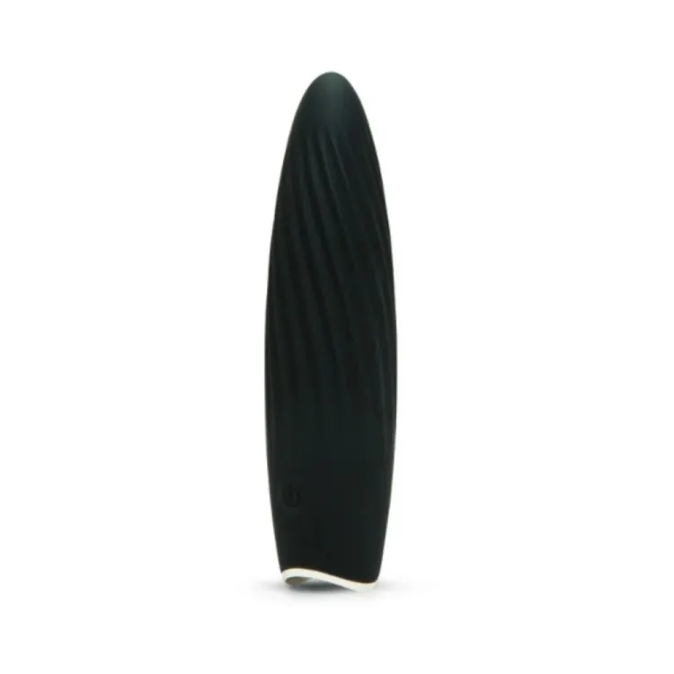 Me You Us Swirl Silicone Bullet Vibrator Black Me You Us Swirl Silicone Bullet Vibrator Black