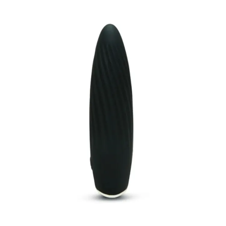Me You Us Swirl Silicone Bullet Vibrator Black Me You Us Swirl Silicone Bullet Vibrator Black