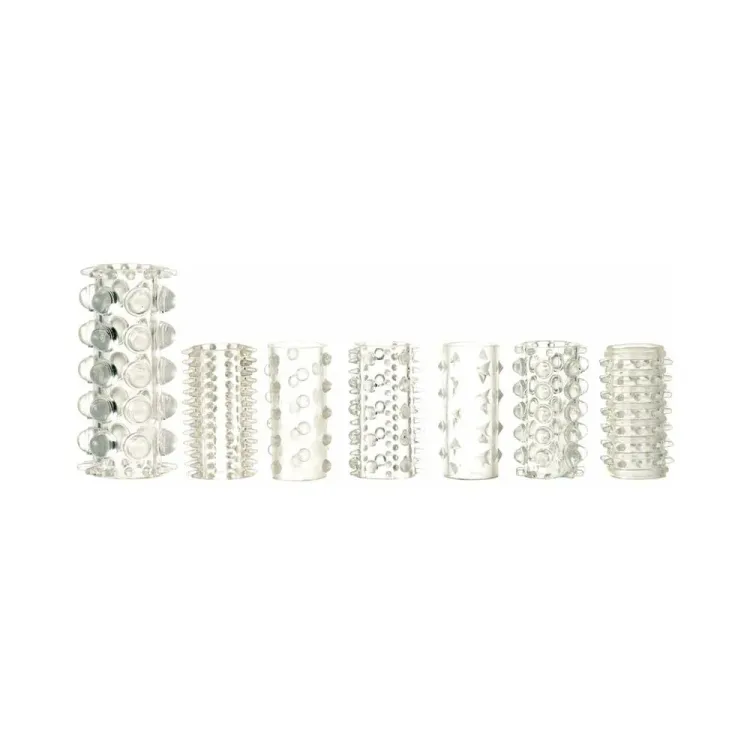Sensational Seven Textured Sleeves 7-Piece Set Sensational Seven Textured Sleeves 7-Piece Set