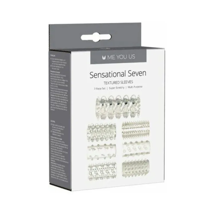 Sensational Seven Textured Sleeves 7-Piece Set Sensational Seven Textured Sleeves 7-Piece Set