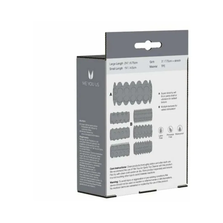 Sensational Seven Textured Sleeves 7-Piece Set Sensational Seven Textured Sleeves 7-Piece Set