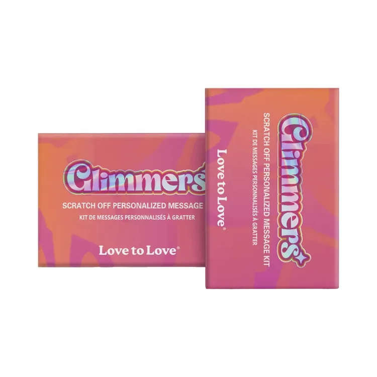Love to Love Glimmers Scratch Off Personalized Message Kit Love to Love Glimmers Scratch Off Personalized Message Kit