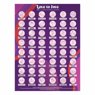 Love To Love Chasing Memories Scratch Off Bucket List