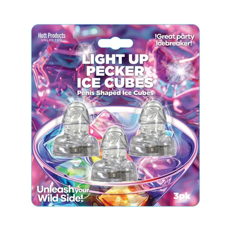 Light Up Penis Ice Cubes 3-Pack Light Up Penis Ice Cubes 3-Pack