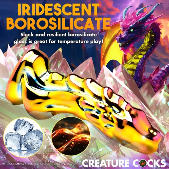 Creature Cocks Dragon Glass Dildo