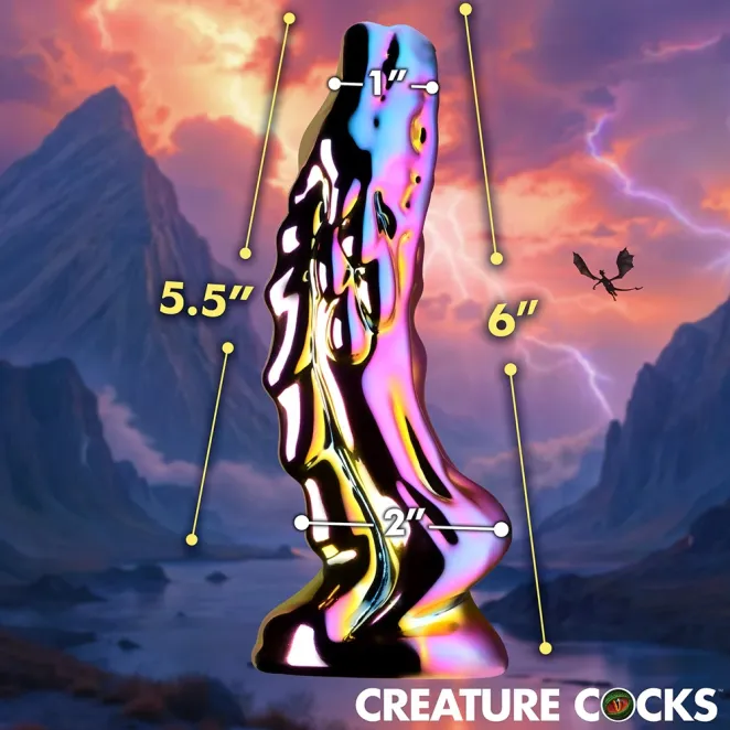 Creature Cocks Dragon Glass Dildo