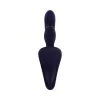 Giving Vibes Triple Motor Remote-Controlled Strap-On Vibrator Purple
