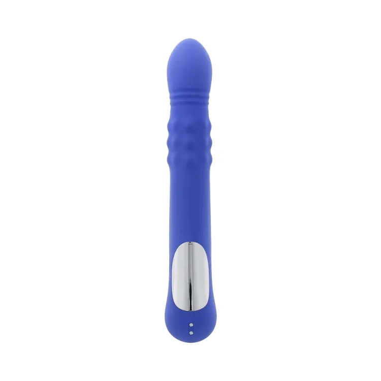 Evolved Pop Goes The O Thrusting Rabbit Vibrator Blue Evolved Pop Goes The O Thrusting Rabbit Vibrator Blue