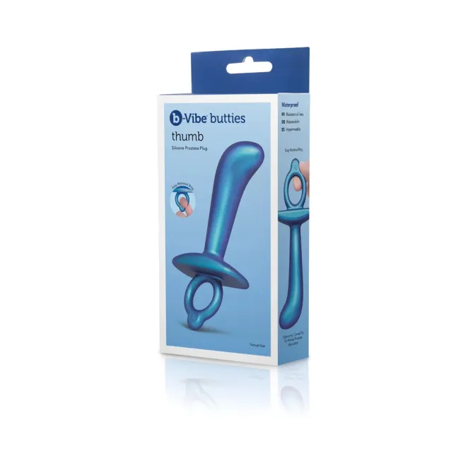 b-Vibe Butties Thumb Silicone Prostate Plug