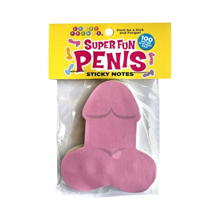 Super Fun Penis Sticky Notes Super Fun Penis Sticky Notes